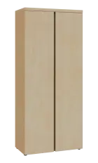 MHN 5 - 8D kancelářská skříň, 2-dveřová, 1820x800x400, bříza světlá